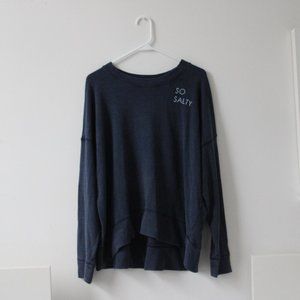 Navy Aerie Crewneck